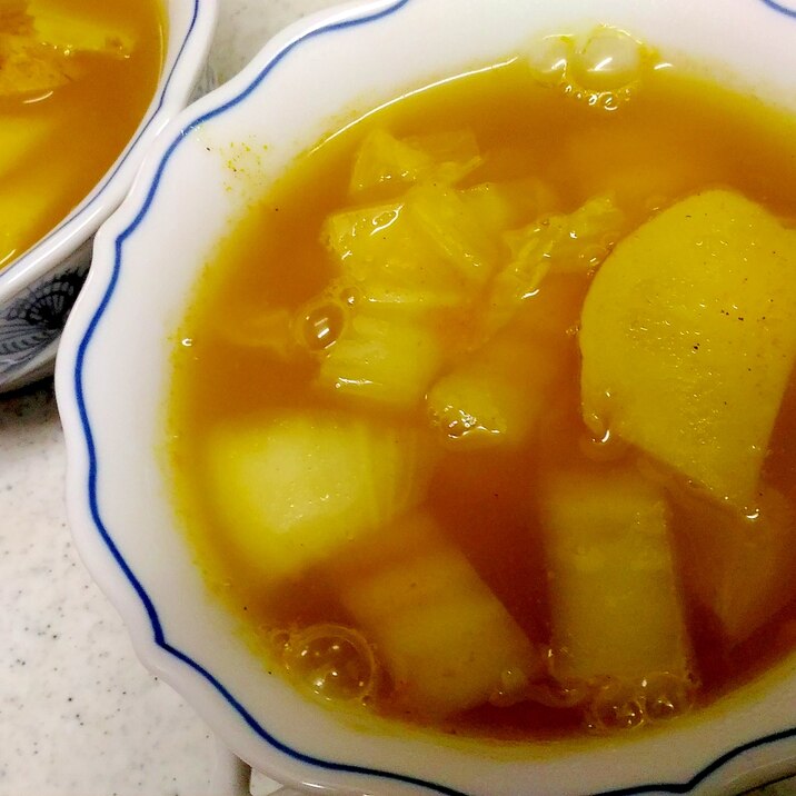 白菜とじゃがいものカレー風味スープ レシピ 作り方 By ねあっっ 楽天レシピ 白菜とじゃがいものカレー風味スープ レシピ 作り方 By ねあっっ 楽天レシピ